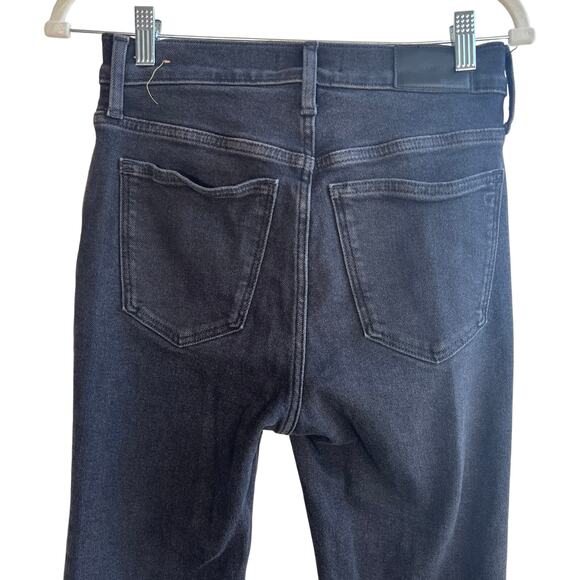 Madewell Black Cali Demi Boot Jeans Size 28 - Picture 5 of 12